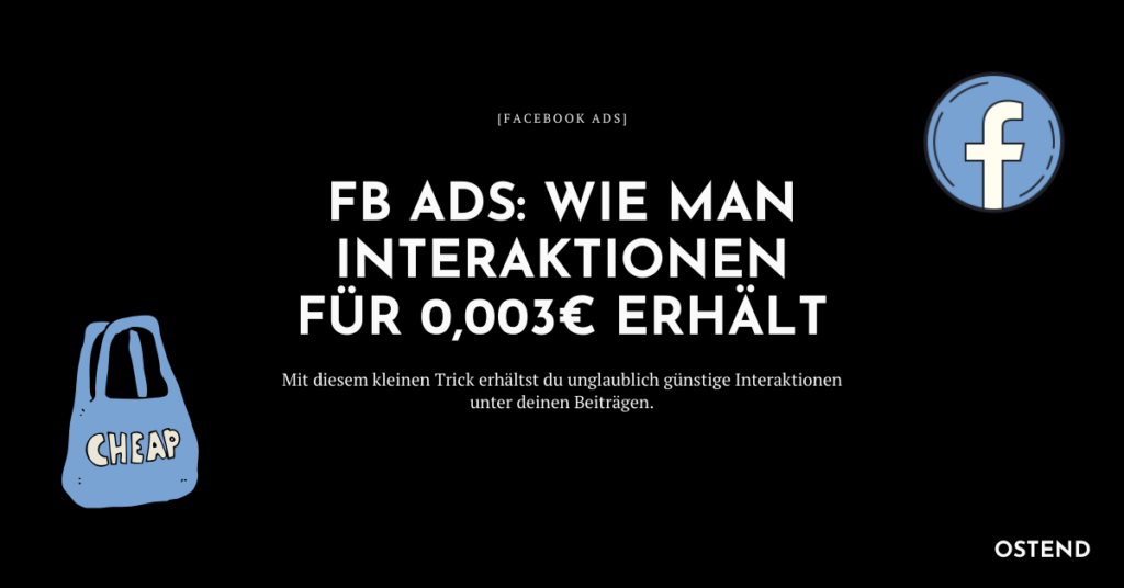 Günstig Facebook Ads schalten
