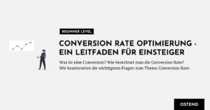 Conversion Rate Optimierung