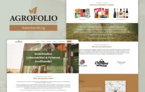 Agrofolio Case Study: Website für einen Lebensmittel-Großhändler