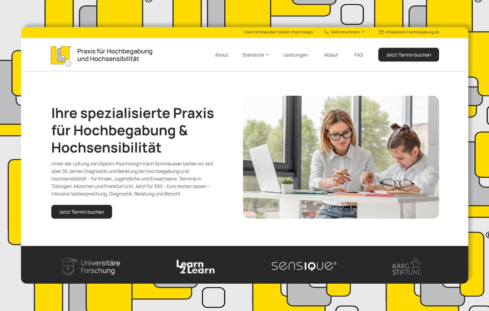 Praxis für Hochbegabung Case Study