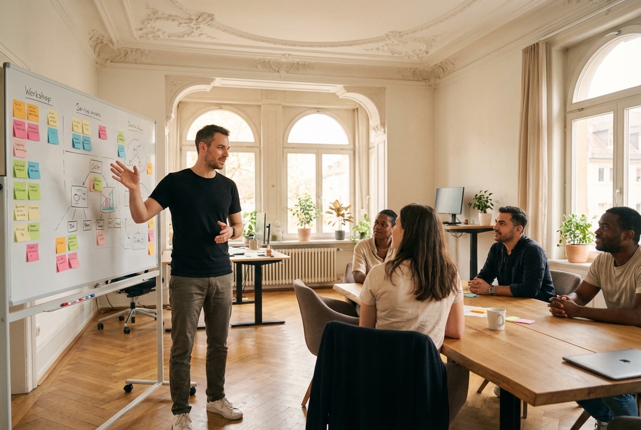 Interaktiver Social Media Workshop mit Team
