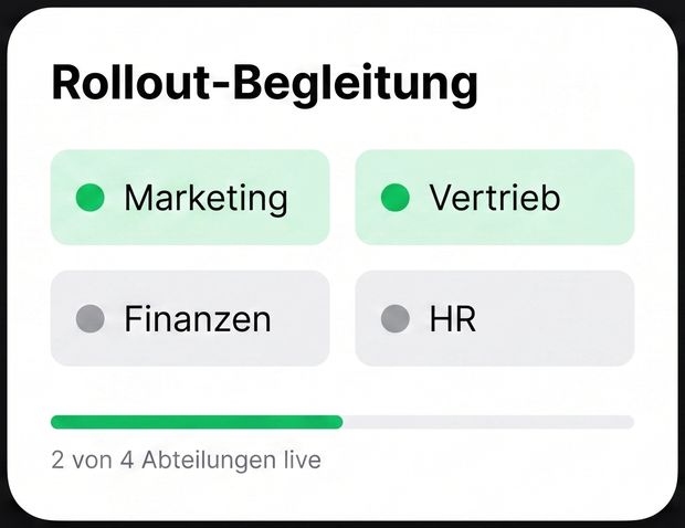 Rollout-Planung