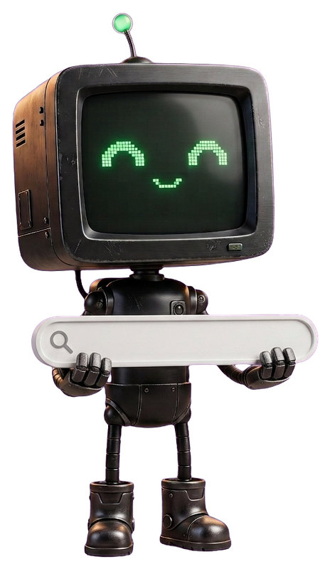 Pixel — der Ostend Academy Roboter mit Google-Suchleiste