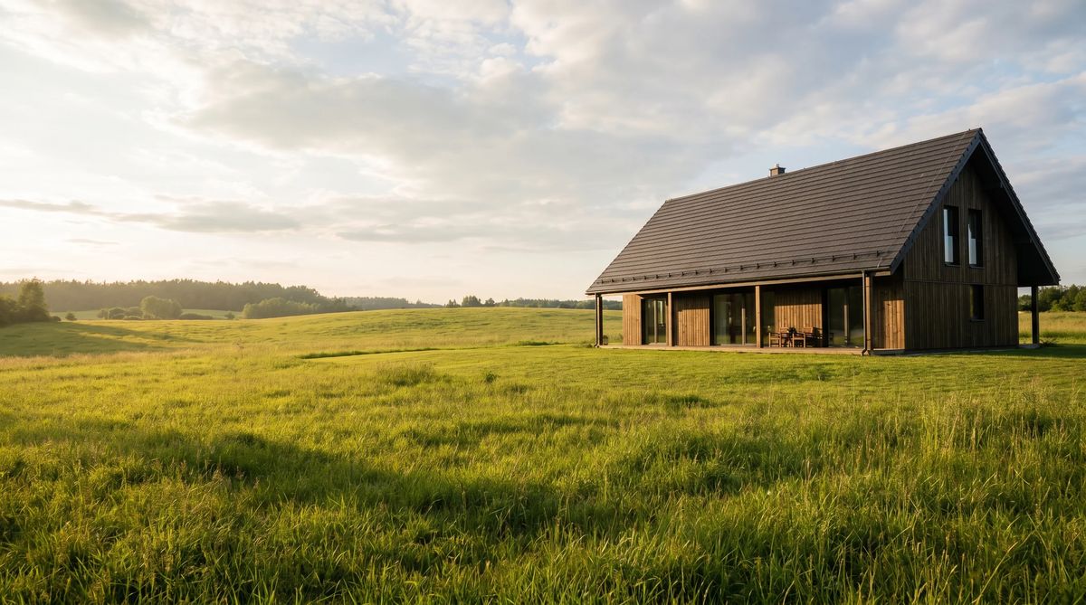 Photovoltaik-Seite: leeres Dach als Startbild