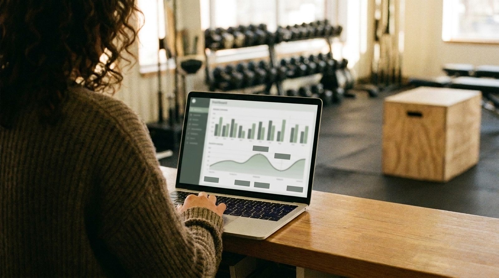 Tracking von Probetraining-Buchungen: Auswertung am Empfang eines Fitnessstudios