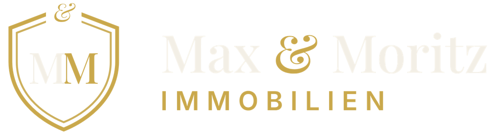 Logo Max & Moritz Immobilien mit Wappen