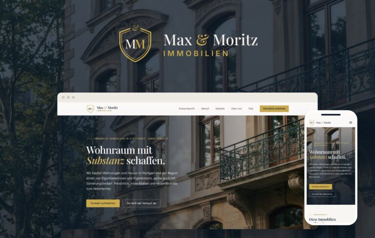 Max & Moritz Immobilien Case Study